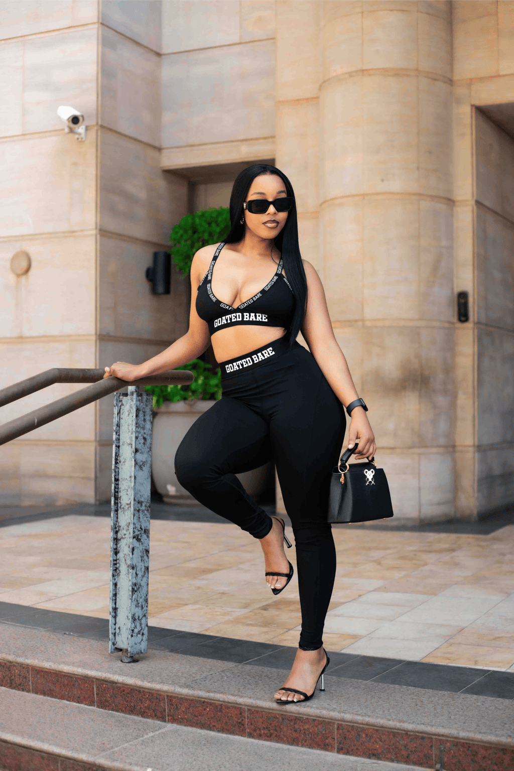 Activewear leggings - Black