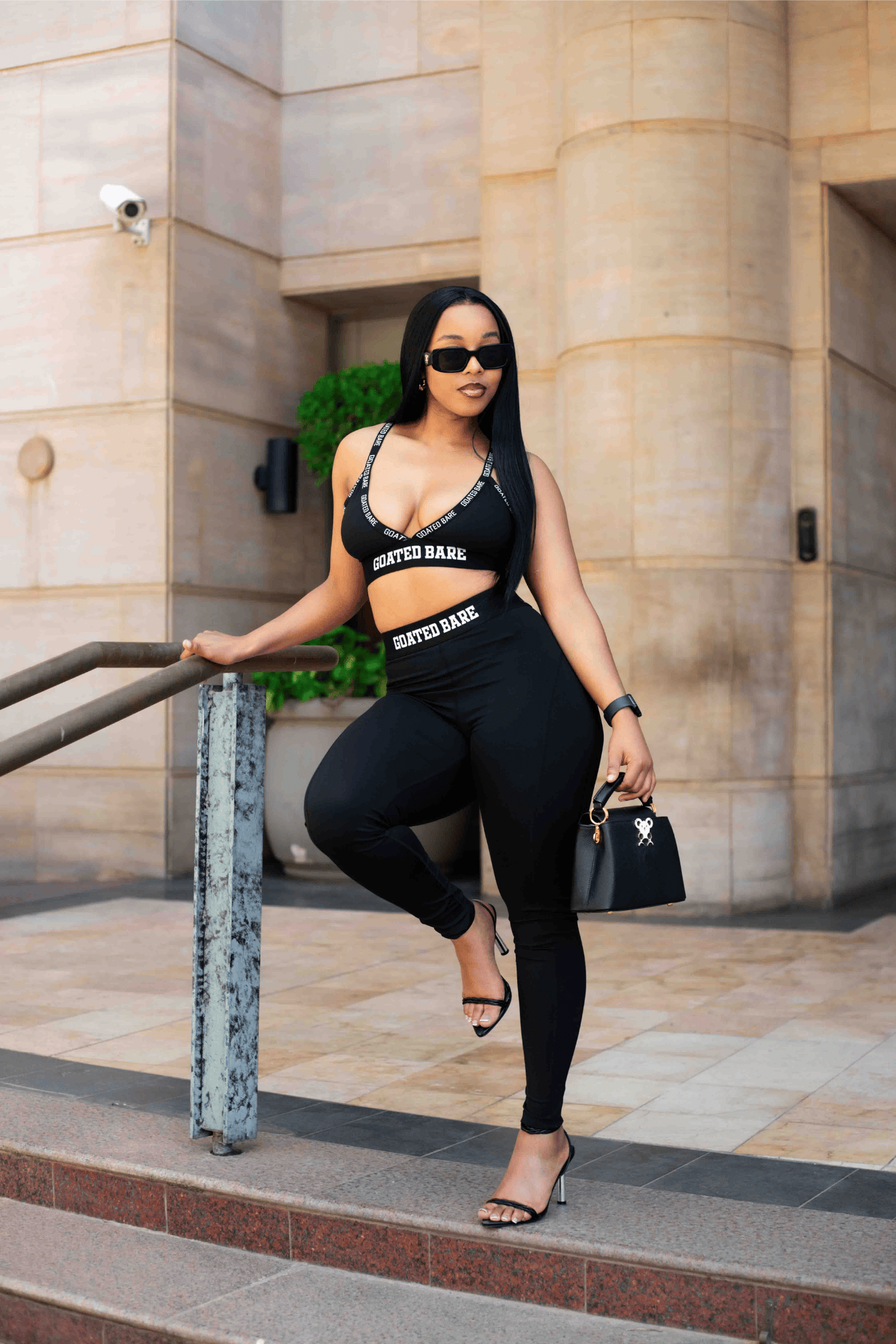 Activewear leggings - Black