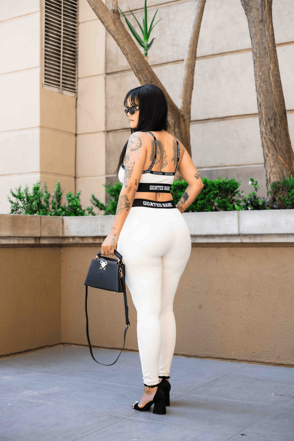Activewear Leggings - Beige