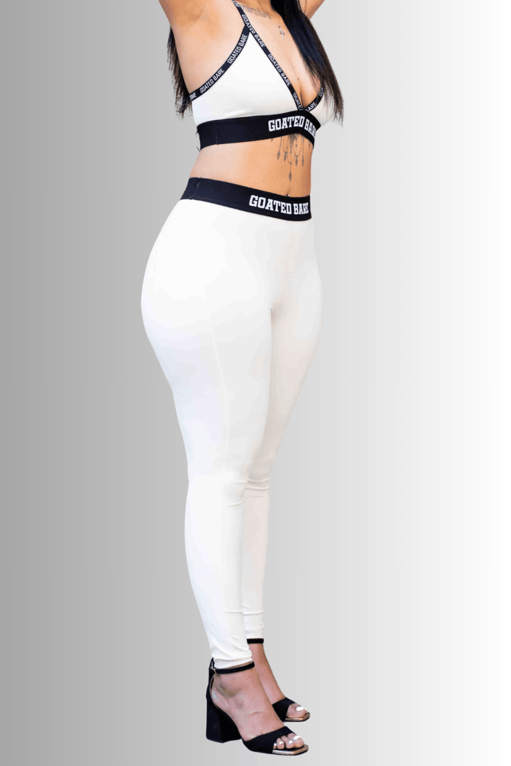 Activewear Leggings - Beige
