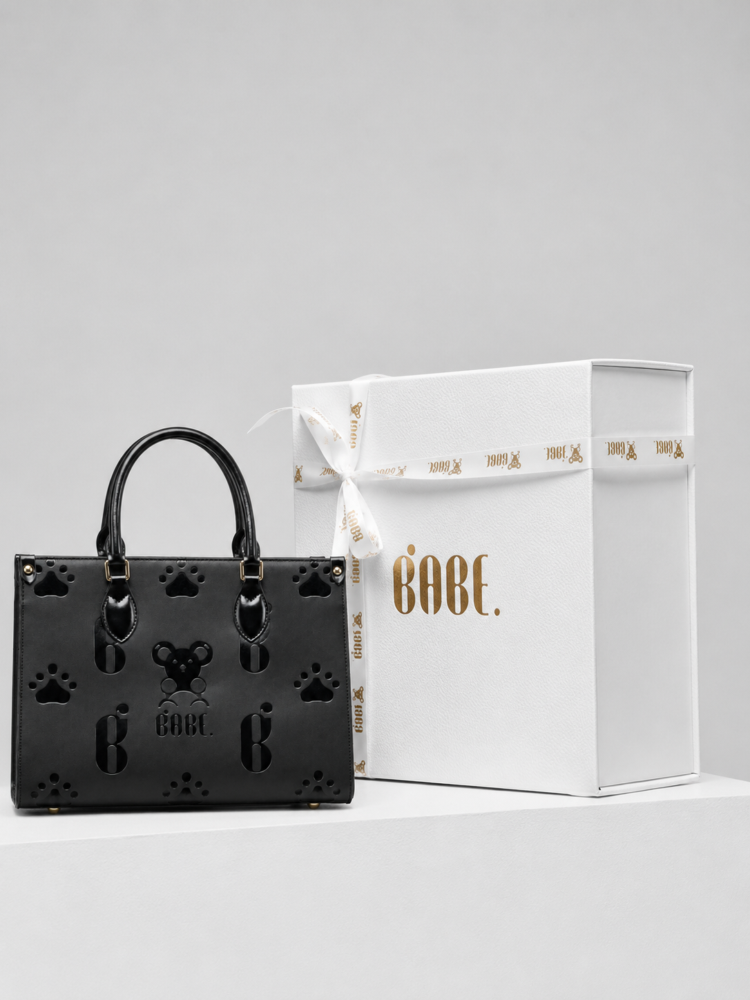 Double Black Tote